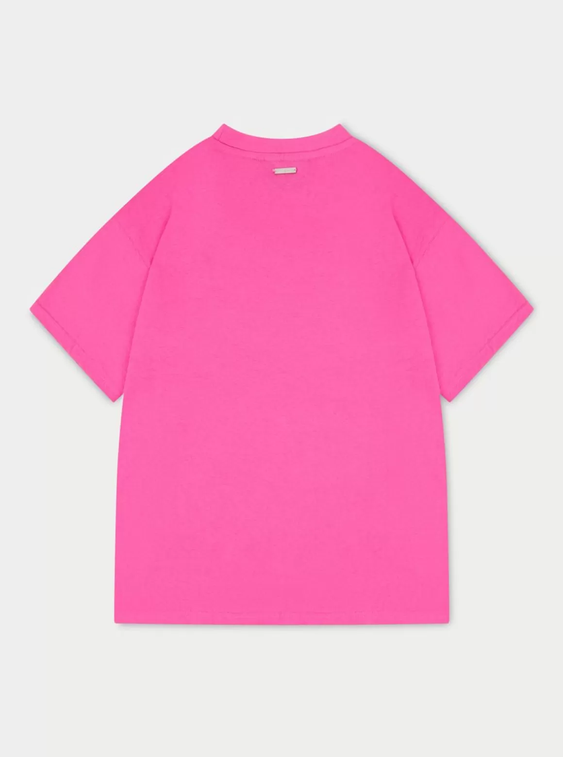 The Couture Club T-Shirts>Bubble Logo Oversized T-Shirt Pink