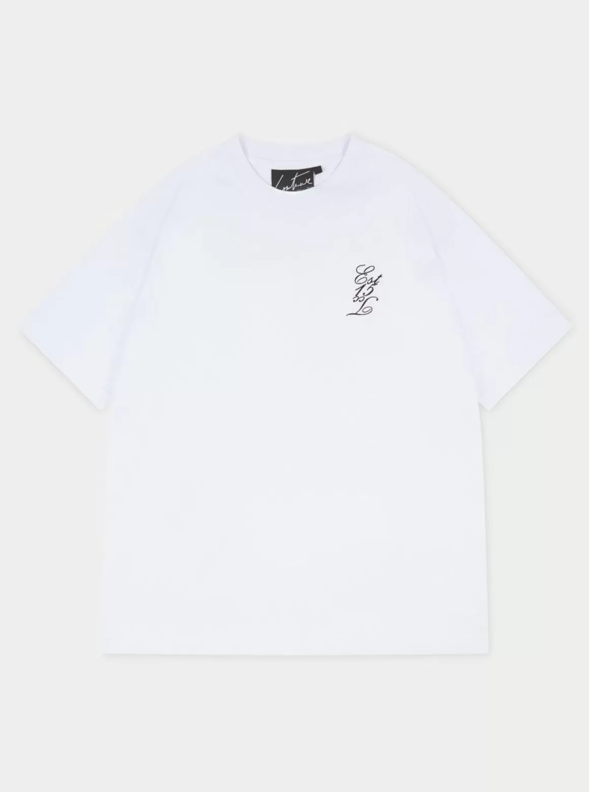 The Couture Club T-Shirts>Cityscape Photo Graphic Relaxed T-Shirt White