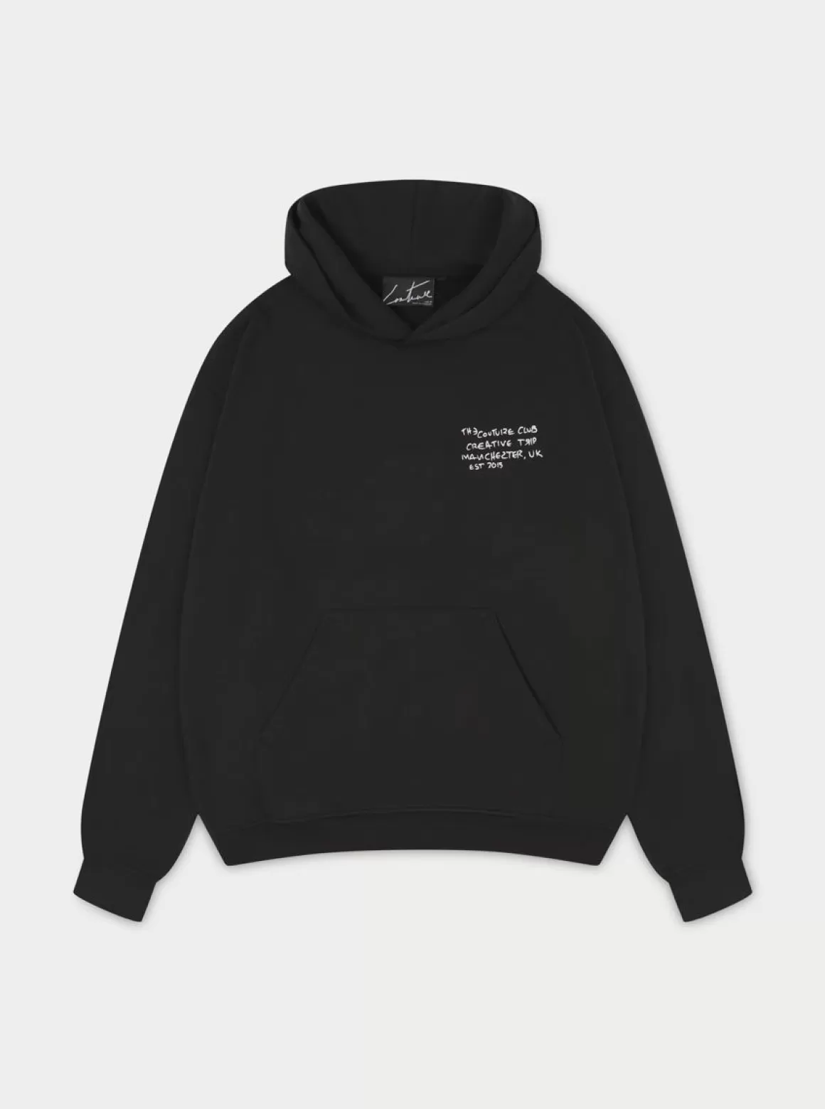 The Couture Club Hoodies>Creative Tour Relaxed Hoodie Black