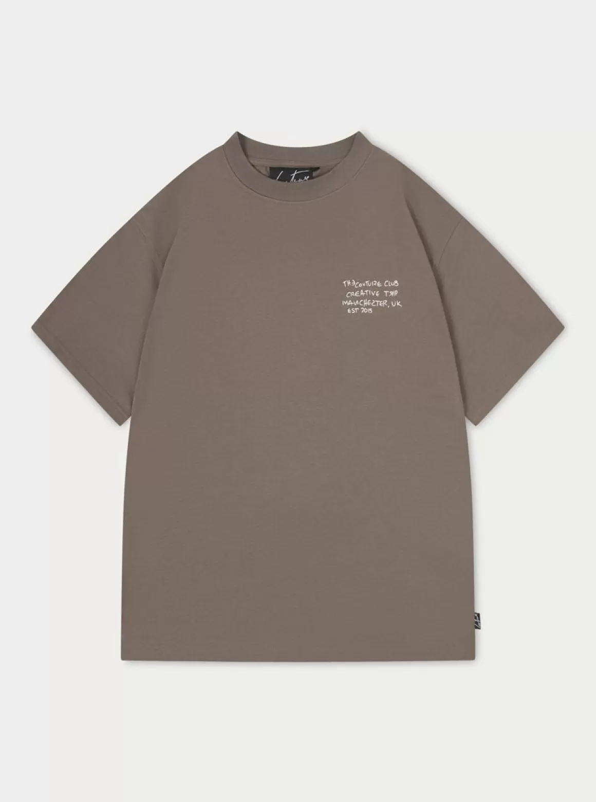 The Couture Club T-Shirts>Creative Tour Relaxed T-Shirt Brown