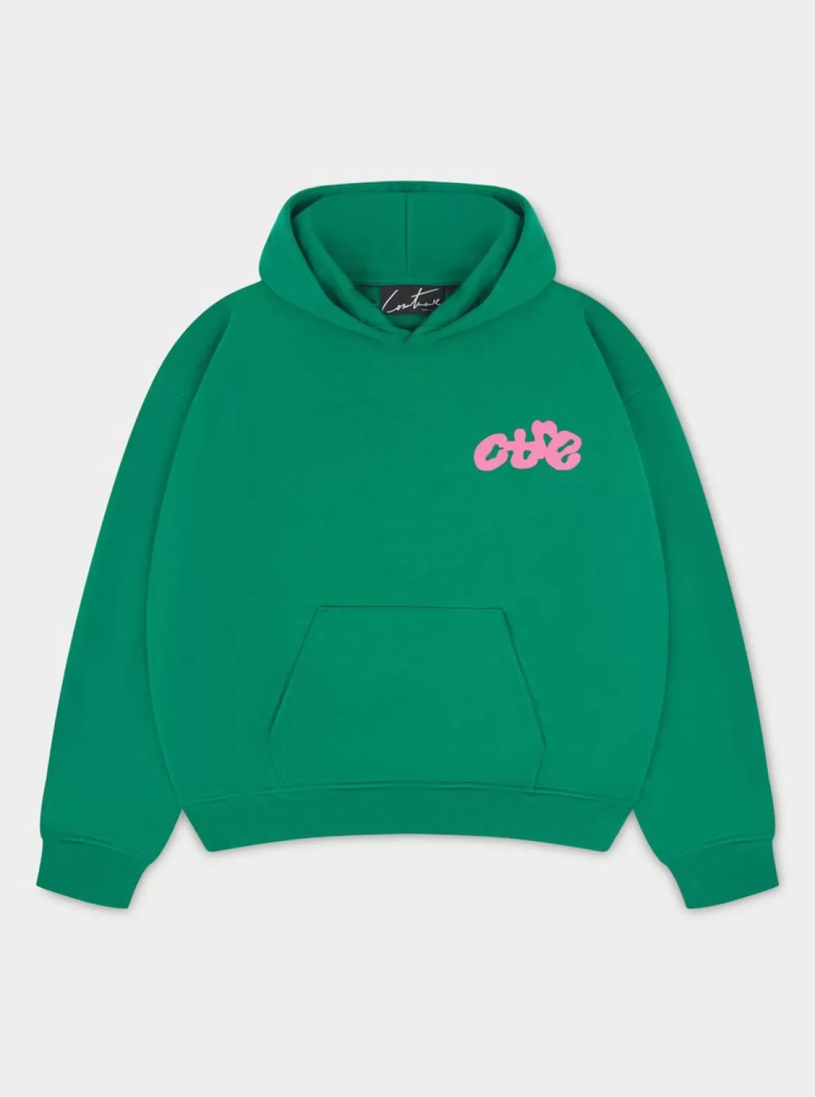 The Couture Club Hoodies>Ctre Bubble Relaxed Hoodie Green