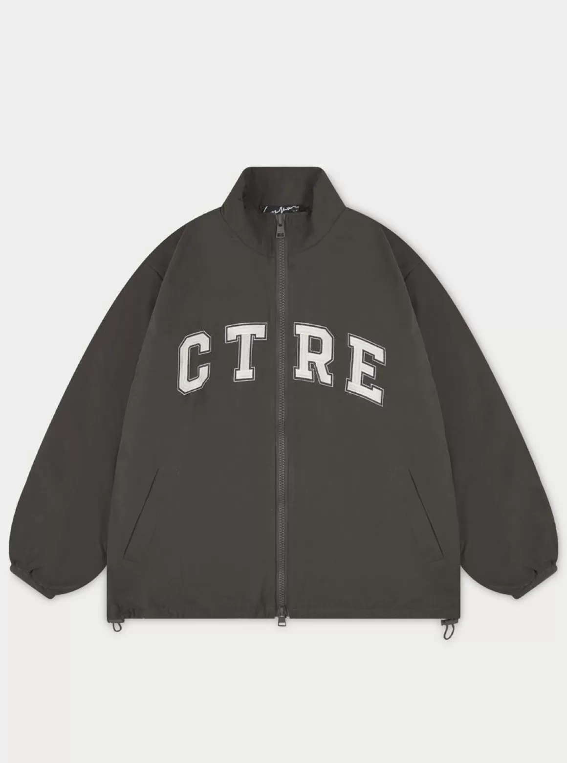 The Couture Club Coats & Jackets>Ctre Track Jacket Charcoal