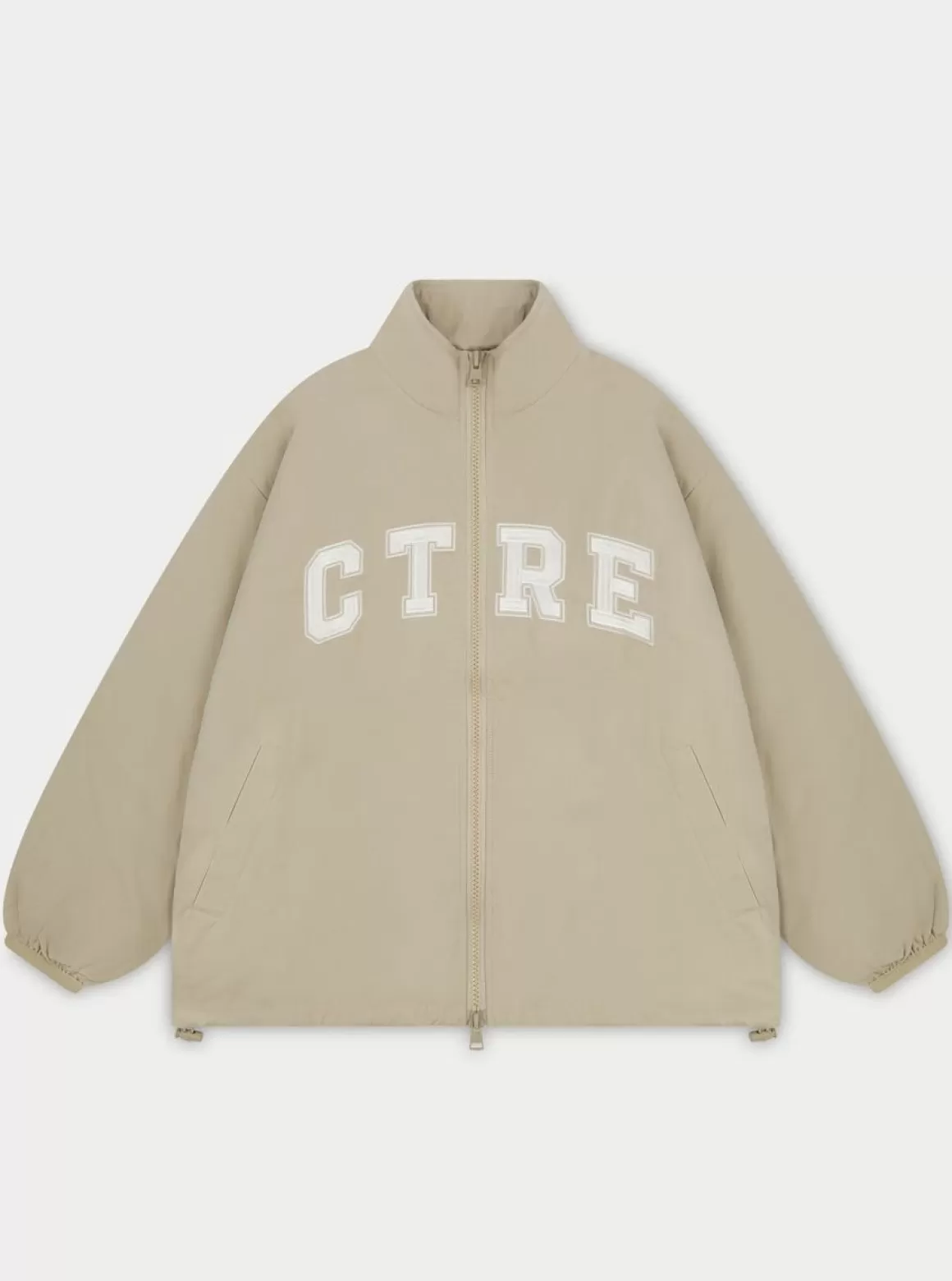 The Couture Club Coats & Jackets>Ctre Track Jacket Beige