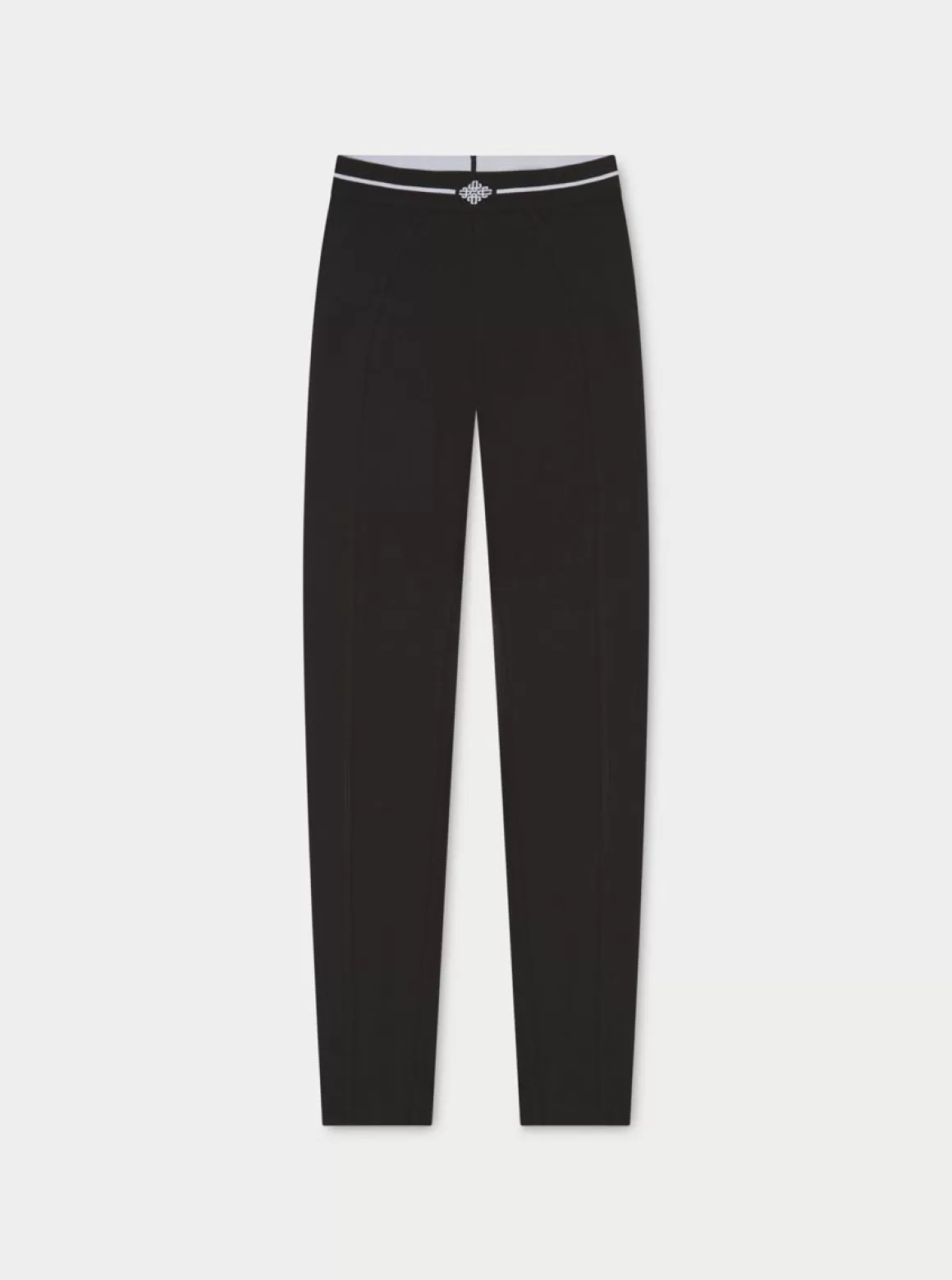 The Couture Club Co Ords & Sets>Emblem Jersey Leggings Black