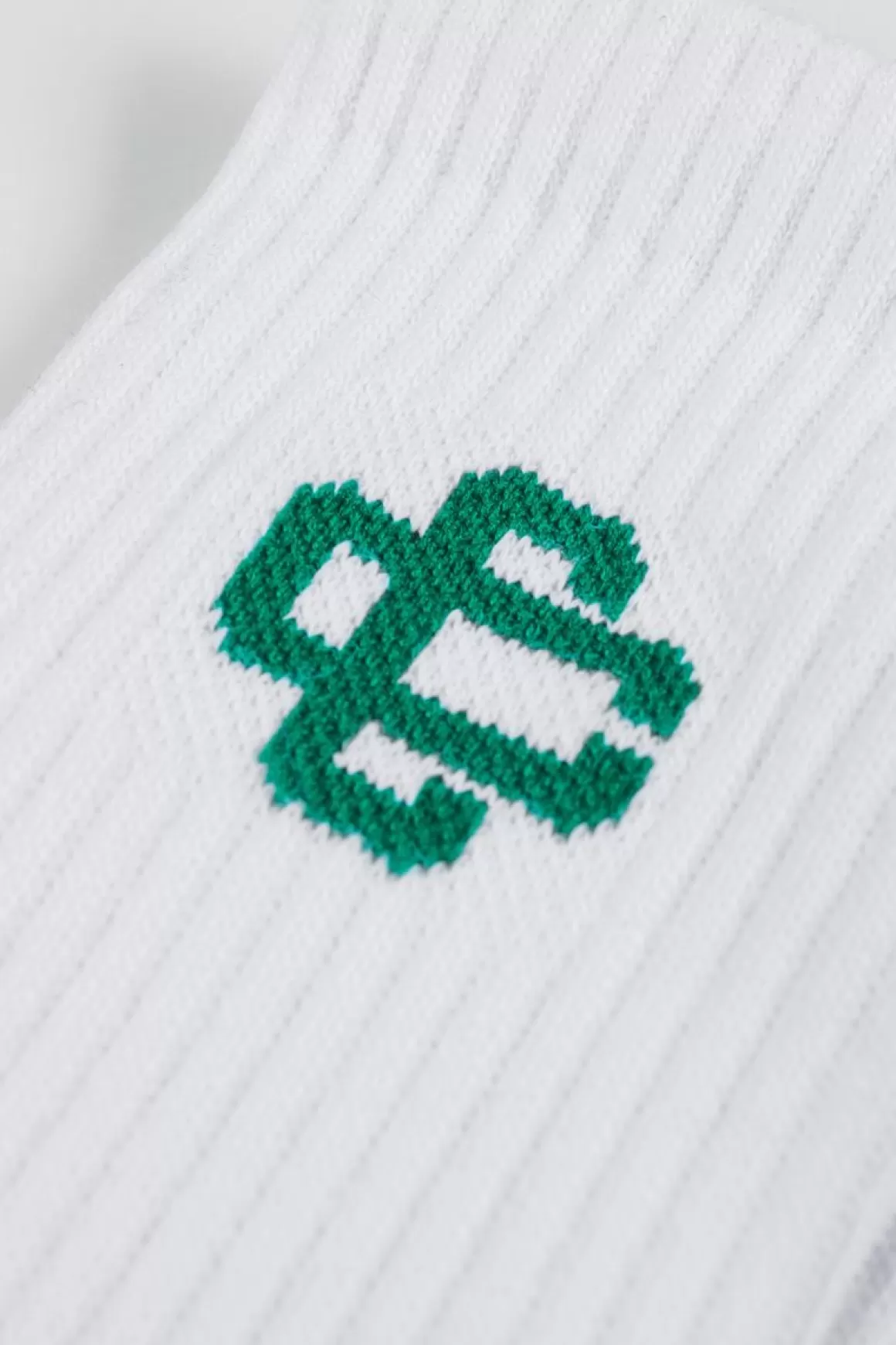 The Couture Club Socks>Emblem Sports Sock Green