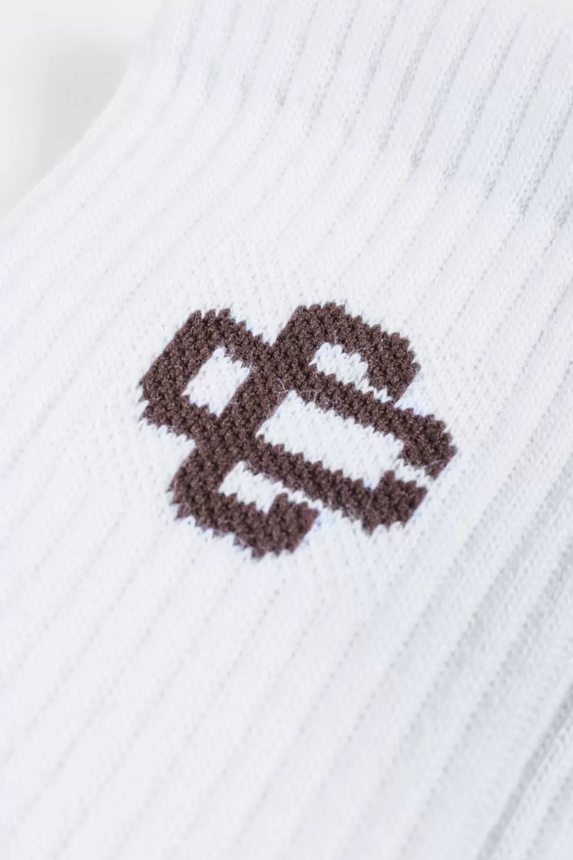 The Couture Club Socks>Emblem Sports Sock Brown