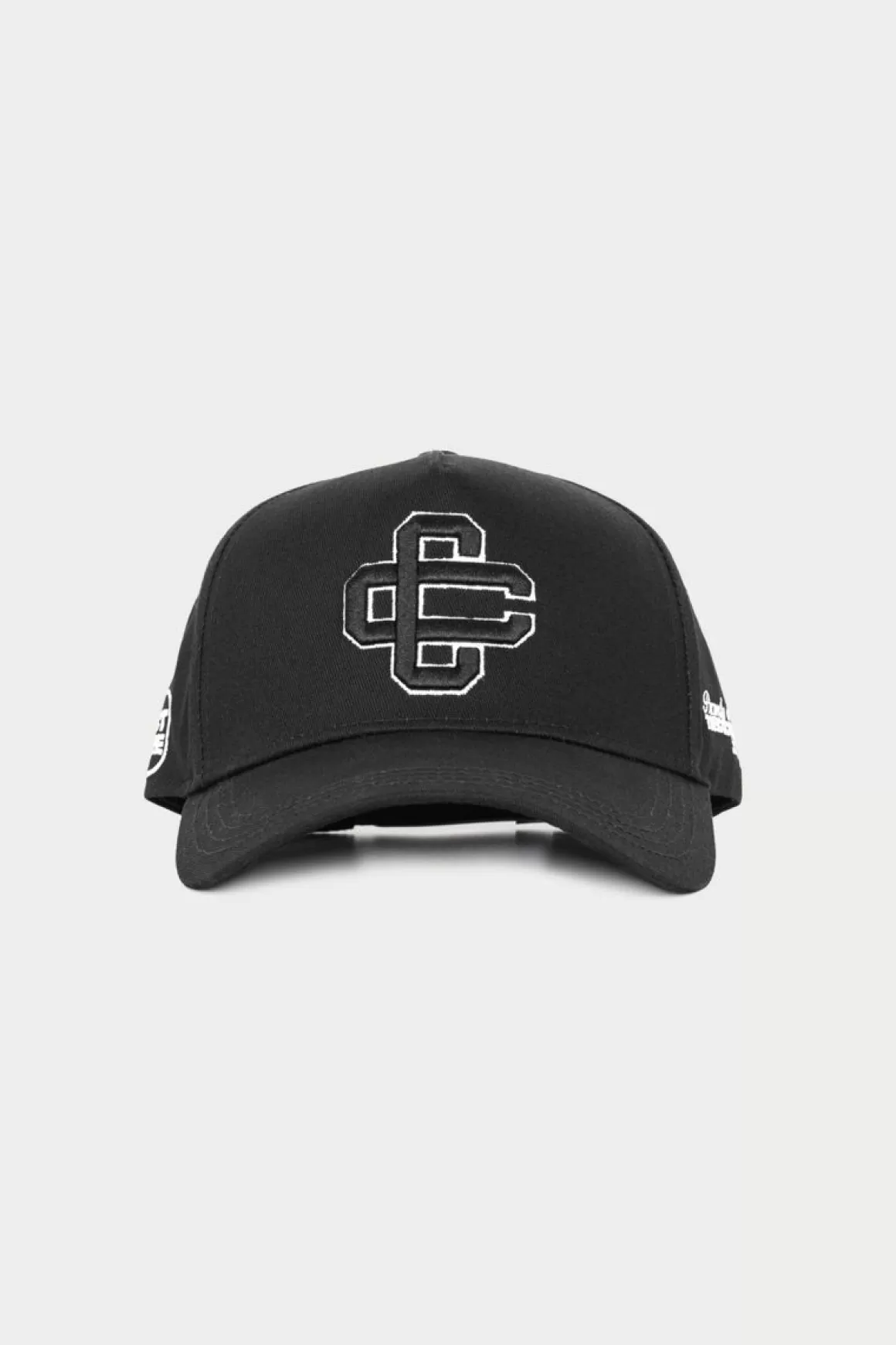 The Couture Club Caps & Hats>Emblem Trucker Cap Black