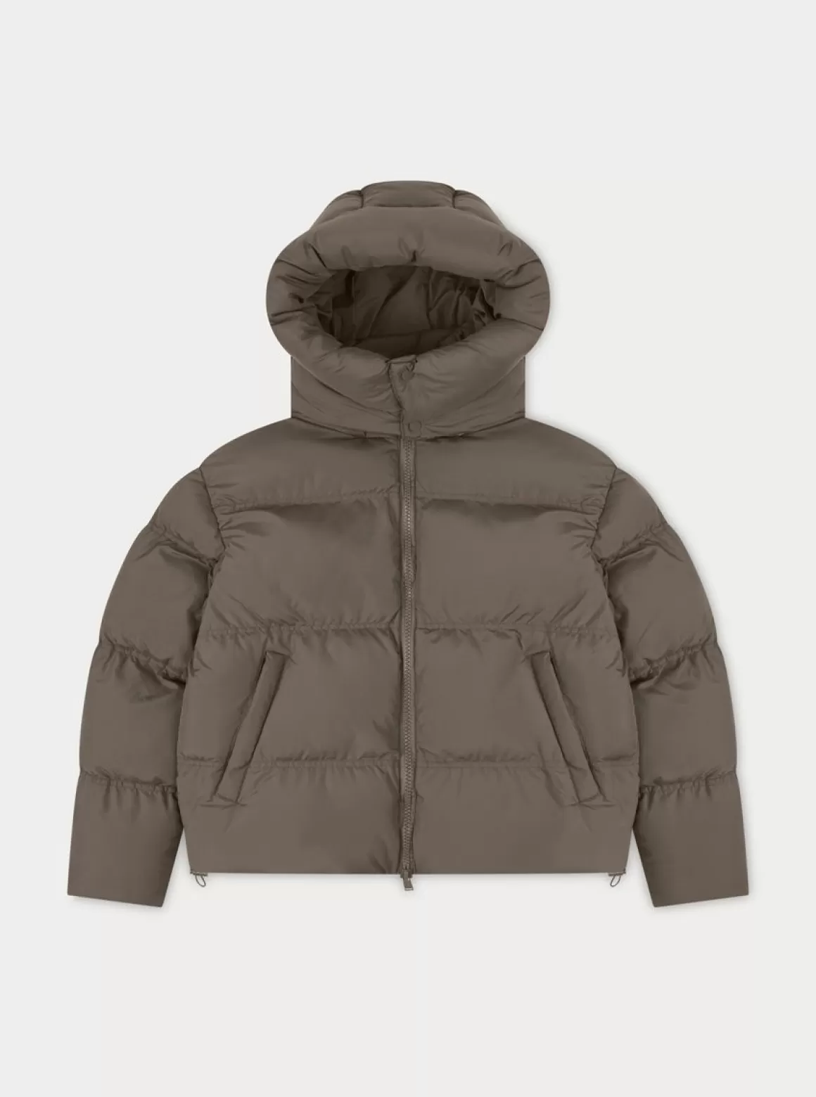 The Couture Club Coats & Jackets>Essentials Matte Puffer Brown