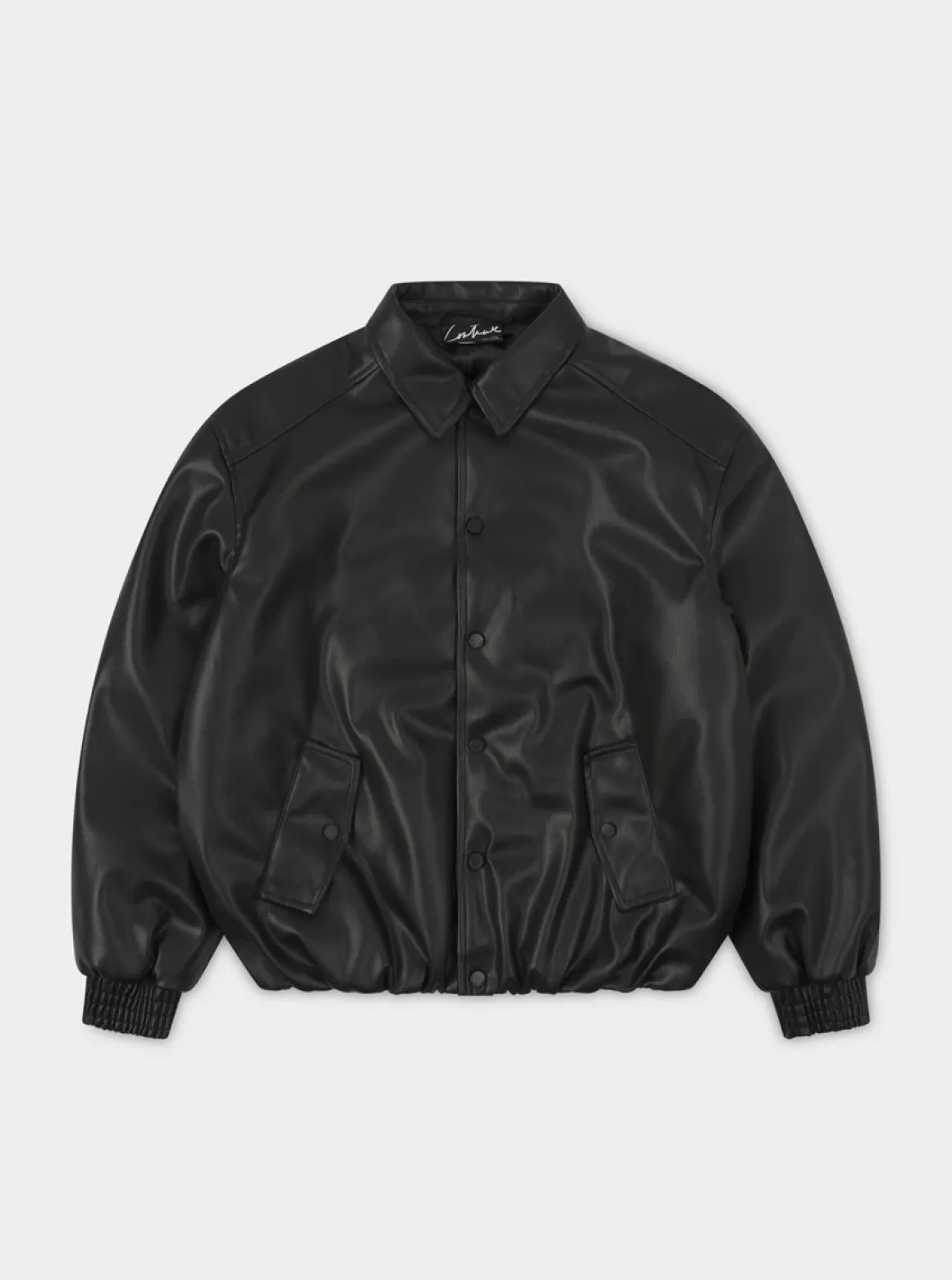 The Couture Club Coats & Jackets>Faux Leather Bomber Black