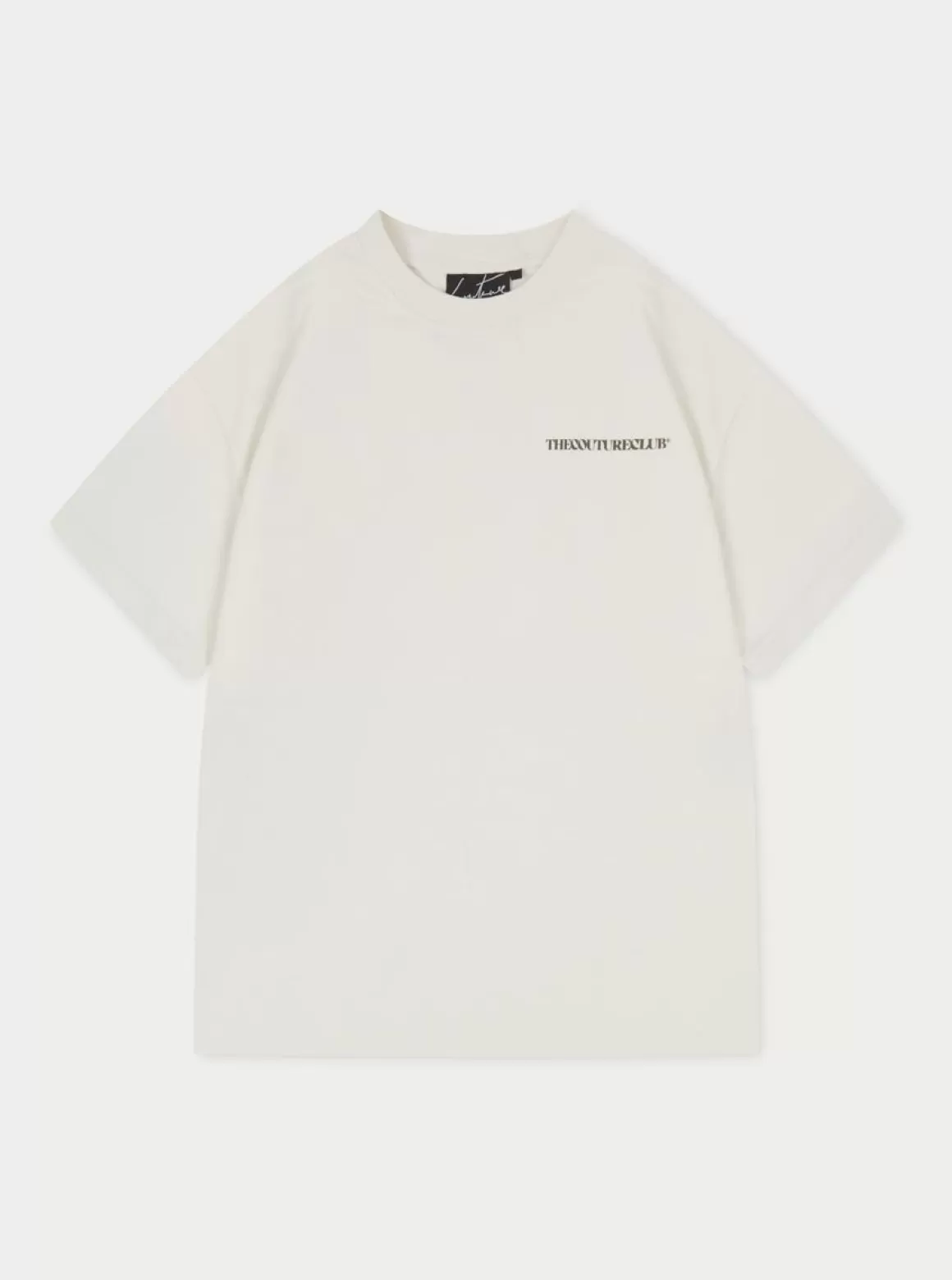 The Couture Club T-Shirts>Heavyweight Copyright T-Shirt Offwhite