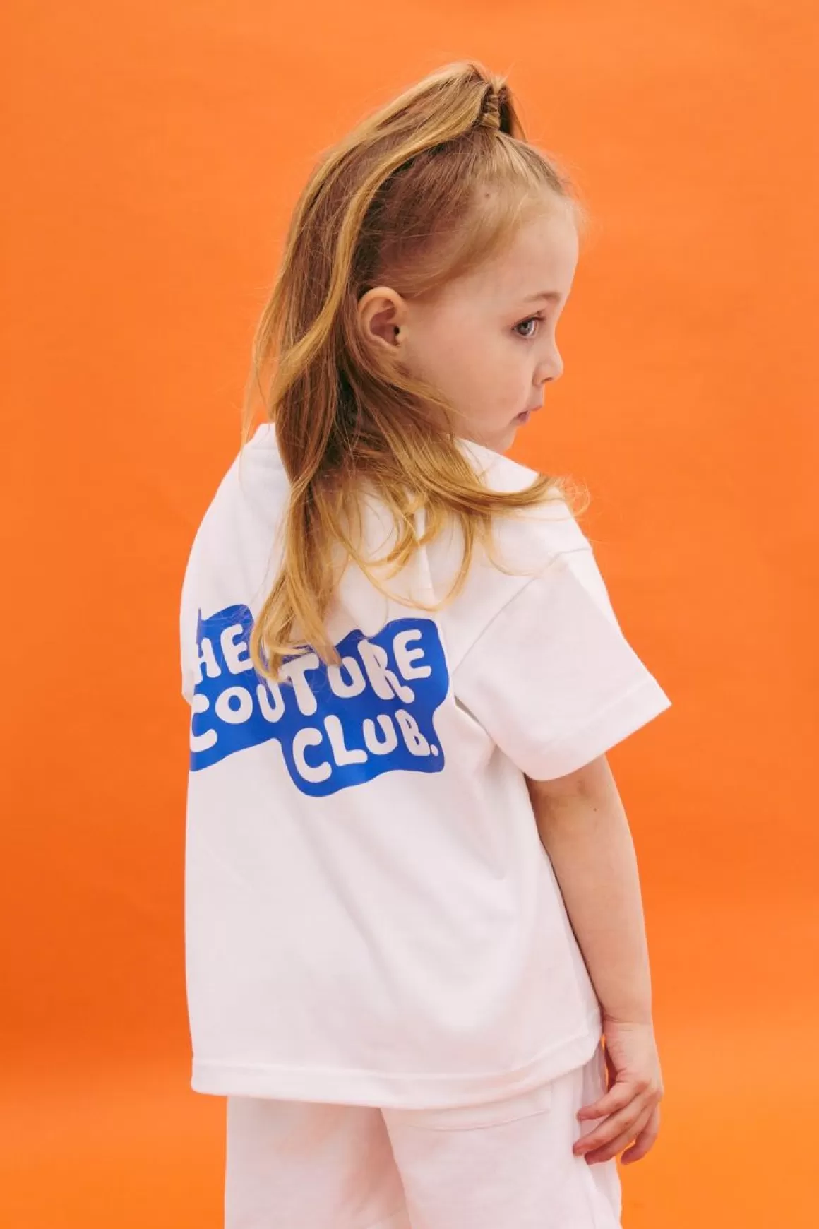 The Couture Club T-Shirts>Kids Bubble Print T-Shirt White