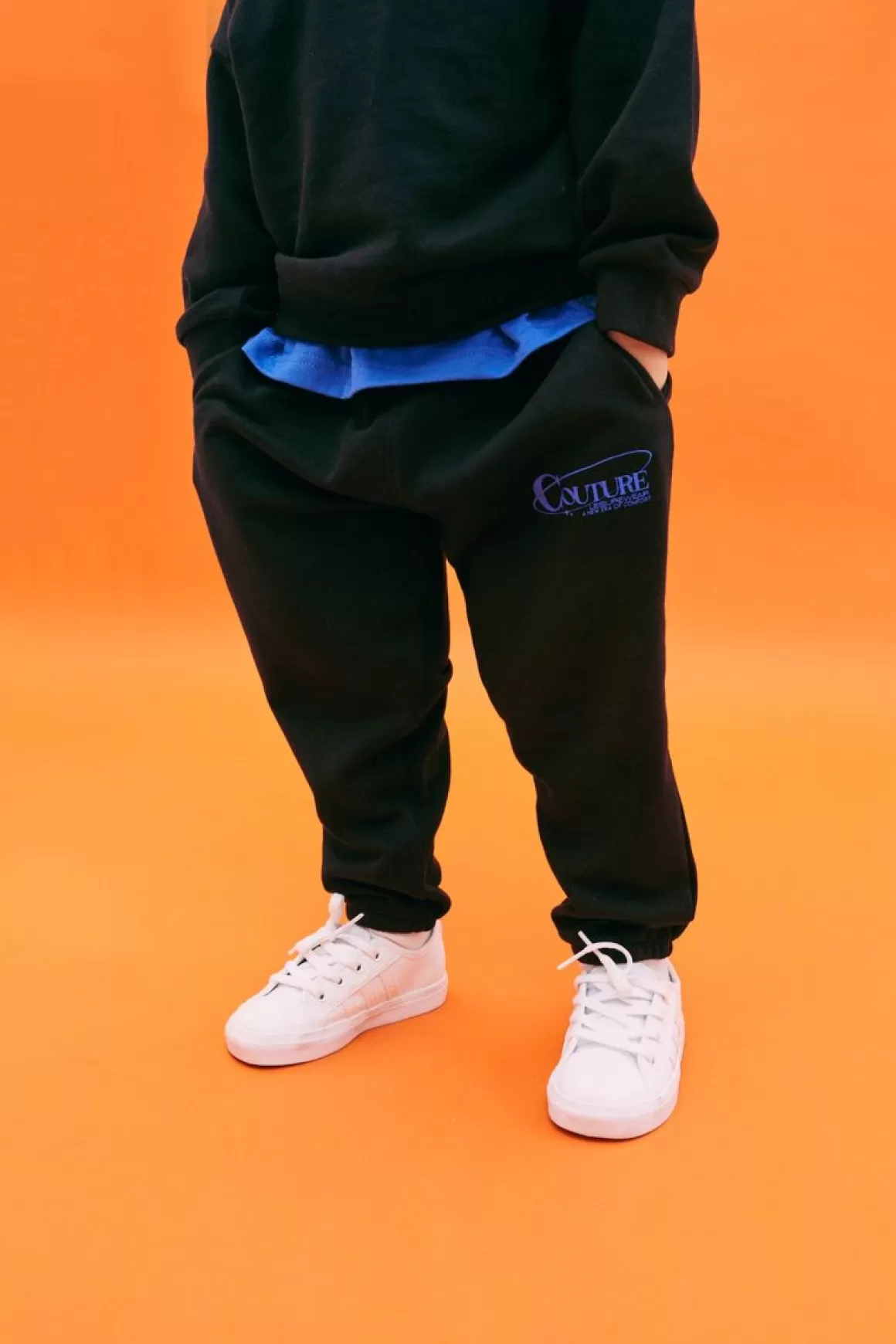 The Couture Club Tracksuits & Sets>Kids Globe Joggers Black