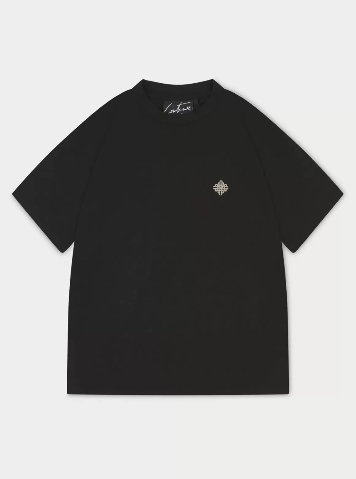 The Couture Club T-Shirts>Multi Graphic T-Shirt Black