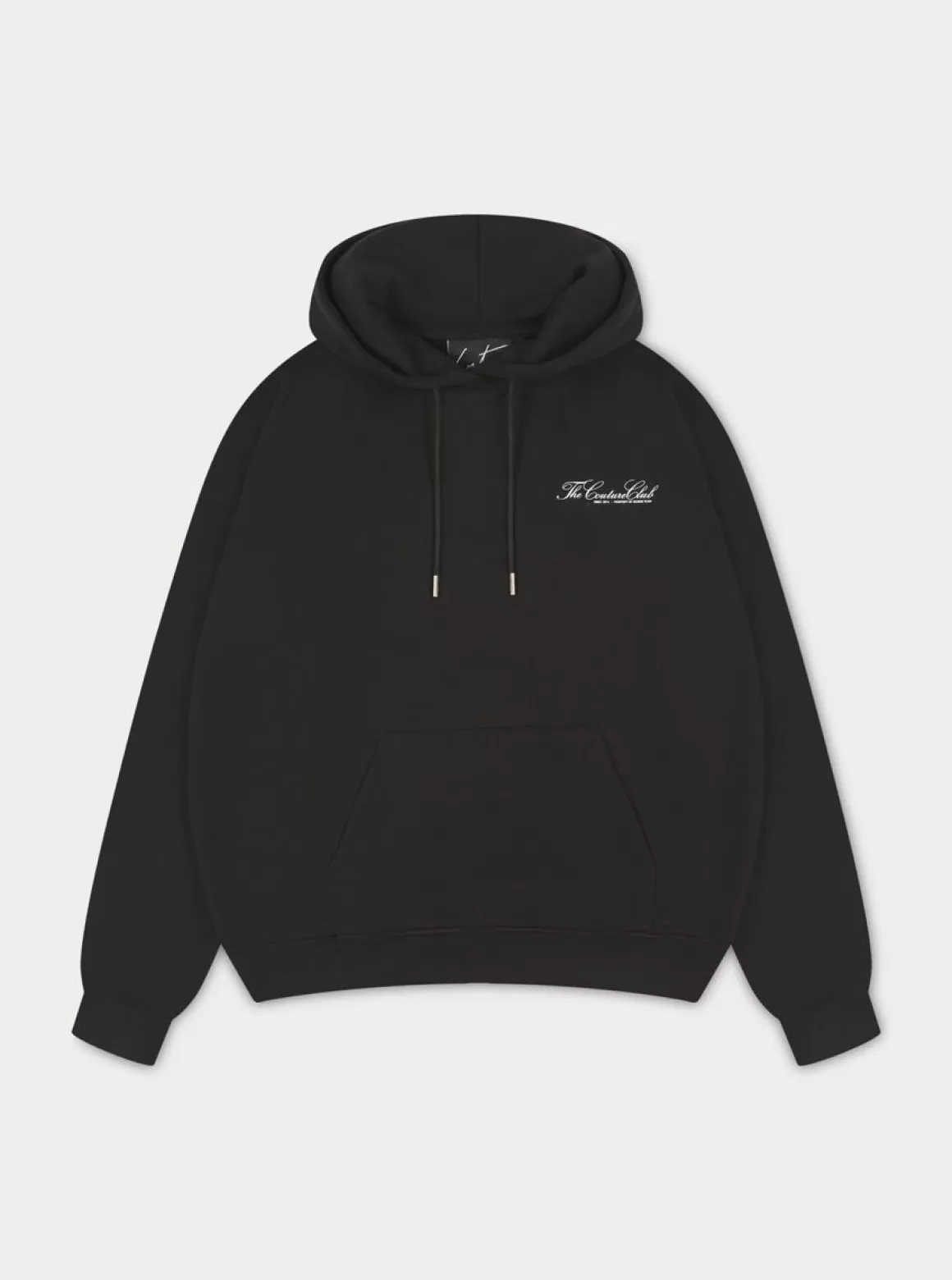 The Couture Club Hoodies>Script Multi Graphic Hoodie Black