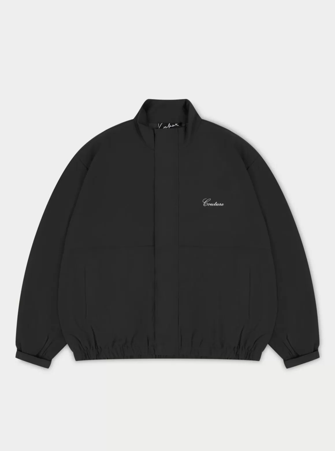 The Couture Club Coats & Jackets>Smart Lightweight Track Jacket Black