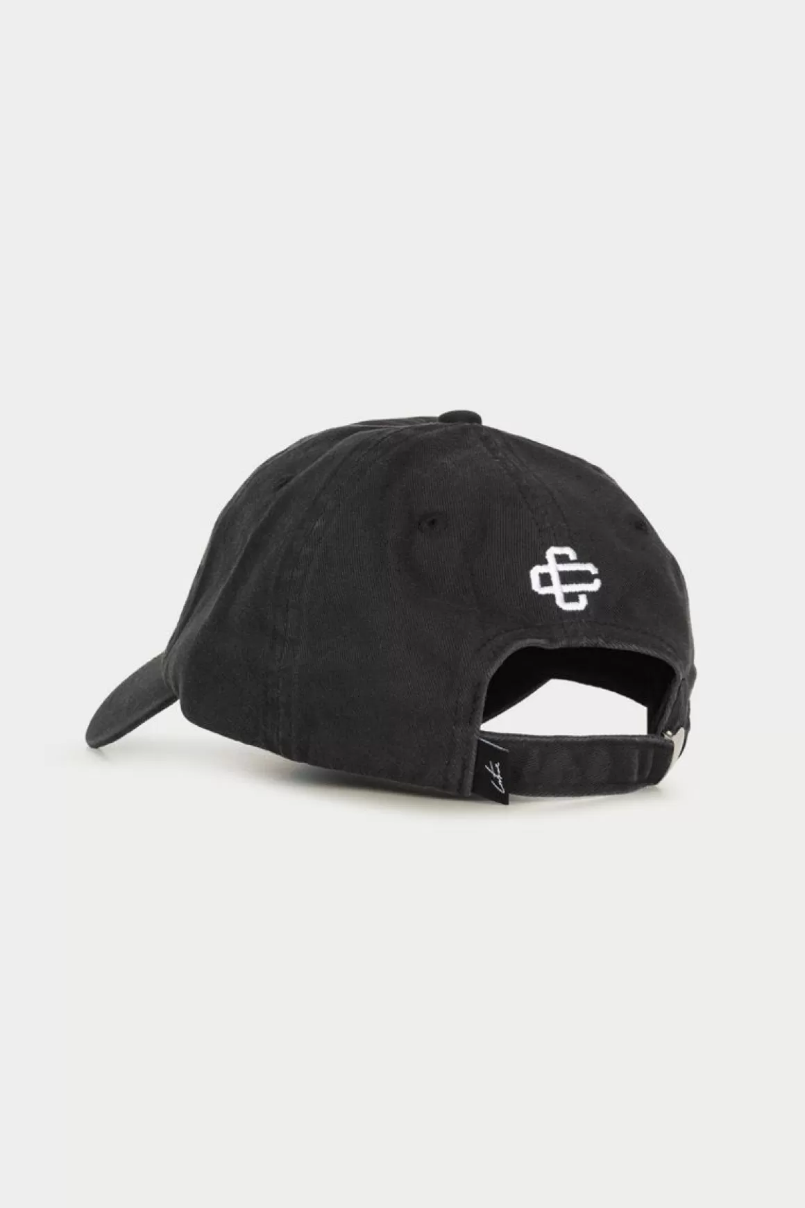 The Couture Club Caps & Hats>Soft Top Logo Cap Washedblack